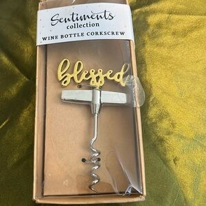 Sentiments collection Blessed corkscrew